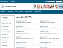Tablet Screenshot of anunturi.3x.ro