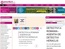 Tablet Screenshot of anunturi.org